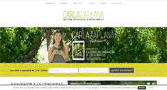 Desktop Screenshot of carlazaplana.com